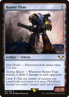 Reaver Titan Warhammer 40,000 Commander